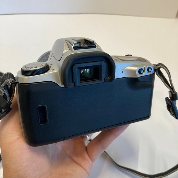 Canon EOS Rebel 500N 35mm SLR Film Camera W 28-90mm Lens + Mixed Lens Lot - Picture 11 of 16